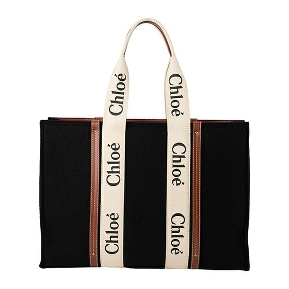 Chloe Handbags - Chloe Woody Tote Bag Black